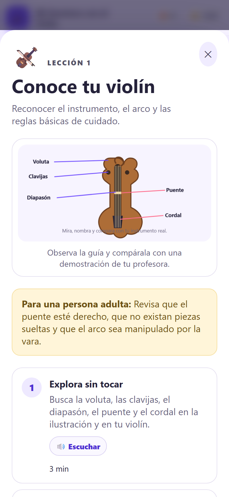 Una lección abierta