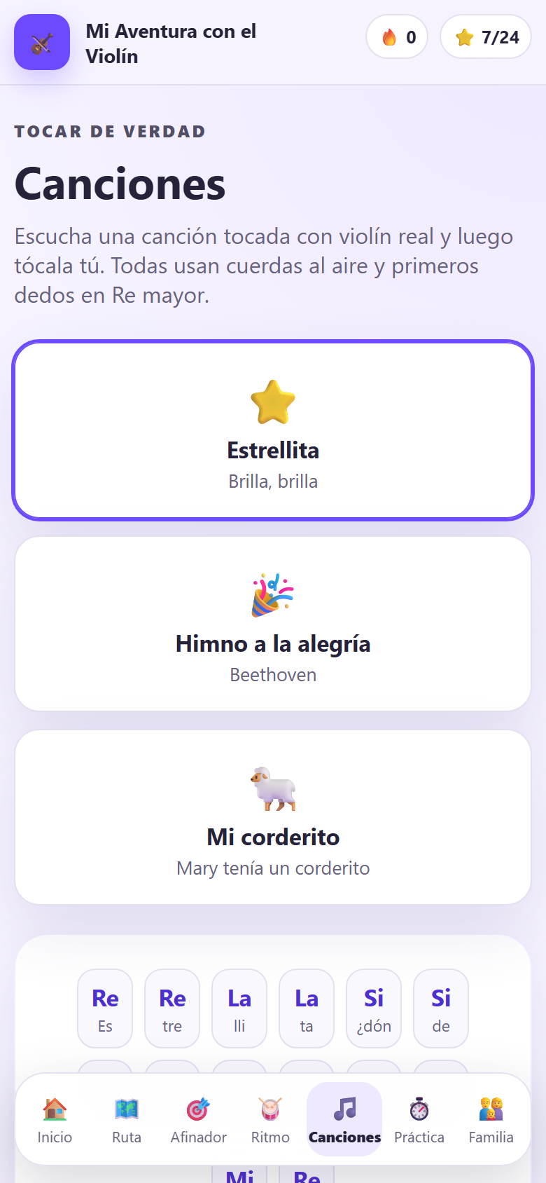 Canciones